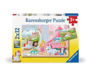 Puslespill - Ravensburger Royal Friendships 2x12p - 12000858