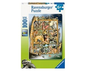 Puslespill - Ravensburger Animal Menagerie 100p - 12000862