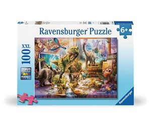 Puslespill - Ravensburger Dino Toys Come to Life 100pc XXL - 12000863