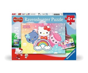 Puslespill - Ravensburger Best Friends 2x24p - 12001034