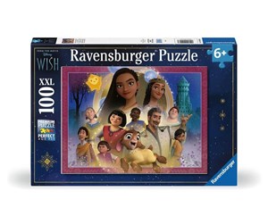 Puslespill - Ravensburger Disney Wish, 100pc XXL - 12001048