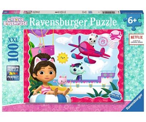 Puslespill - Ravensburger Gabby's Dollhouse, 100pc XXL - 12001053