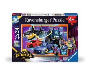 Puslespill - Ravensburger Batwheels 2x24pc - 12001054