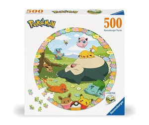 Puslespill - Ravensburger Blooming Pokémon 500p - 12001131