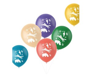 Leketøy - Folat BV Latex Balloons Wild Animals 6 pcs. - 68390