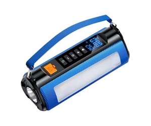 Nødlader - BlitzWolf Car jump starter 16000mAh Nødlader - Svart - 16000 mAh - BW-JA1 16000mAh