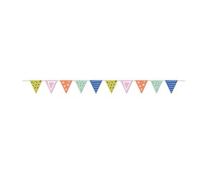 Leketøy - Folat BV Paper Bunting Eco Party 6 meters - 62830