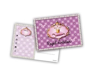 Leketøy - Folat BV Princess Invitations 6pcs. - 61960