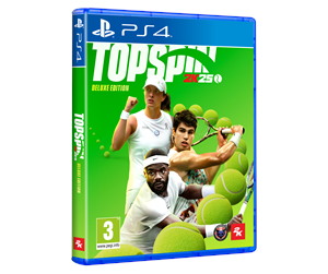 Spill - TopSpin 2K25 (Deluxe Edition) - Sony PlayStation 4 - Sport - 5026555437523