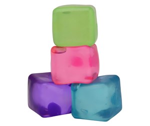 Små gaver til barn - Johntoy Slow Rise Antistress Cube (Assorted) - 24533