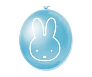 Leketøy - Haza Witbaard Balloons Miffy Blue 6 pcs. - 436383