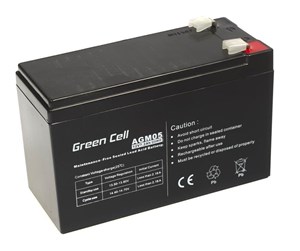 UPS - Green Cell AGM05 AGM 12V/7.2Ah Gel Deep Cycle - AGM05