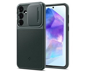 Mobil - Deksel og etui - Spigen Optik Armor - abyss green - Samsung Galaxy A55 - ACS07536