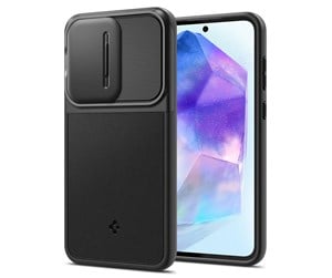 Mobil - Deksel og etui - Spigen Optik Armor - black - Samsung Galaxy A55 - ACS07535