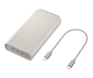 Nødlader - Samsung 20Ah Battery Pack (SFC 45W) Nødlader - Beige - 20000 mAh - EB-P4520XUEGEU