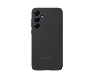 Mobil - Deksel og etui - Samsung Galaxy A55 Silicone Case - Black - EF-PA556TBEGWW