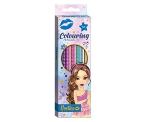 Hobbyartikler - Besties Coloring Pencils 8pcs. - 140025