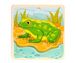 Treleker - TOPBRIGHT Layers Puzzle Cycle - Frog - 130156