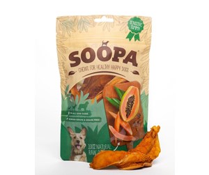 Hund - Soopa - Papaya Chews 85g - (SO920005) - SO920005