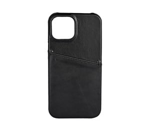 Mobil - Deksel og etui - Buffalo Phone Case Leather Black - iPhone 13 Mini - 590047