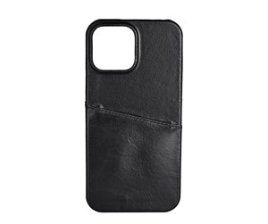 Mobil - Deksel og etui - Buffalo Phone Case Leather Black - iPhone 13 Pro Max - 590053