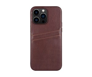 Mobil - Deksel og etui - Buffalo Phone Case PU Brown - iPhone 14 Pro Max - 590075