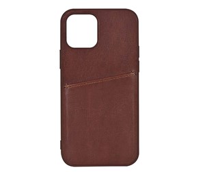 Mobil - Deksel og etui - Buffalo Phone Case PU 1 Card iPhone 13 Mini Brown - 590092