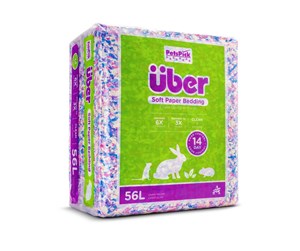 Smådyr - Über - Soft Paper Bedding 56l Confetti - (45063) - 45063