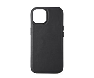 Mobil - Deksel og etui - Buffalo Phone Case Leather Magseries Black - iPhone 15 - 590107