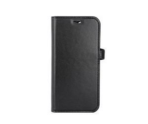 Mobil - Deksel og etui - Buffalo Wallet Case 2-in-1 3 Card MagSeries Black - iPhone 15 - 590119