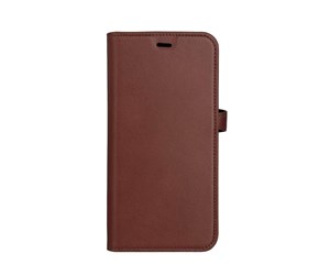 Mobil - Deksel og etui - Buffalo Wallet Case 2-in-1 3 Card MagSeries Brown - iPhone 15 Plus - 590124