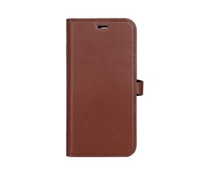 Mobil - Deksel og etui - Buffalo Wallet Case 2-in-1 3 Card MagSeries Brown - iPhone 15 Pro - 590125