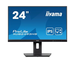 Skjerm - 24" iiyama ProLite XUB2493HS-B6 - 1920x1080 - 100Hz - IPS - XUB2493HS-B6