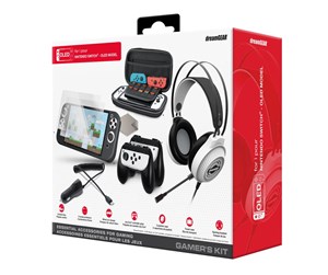 Spill - Tilbehør - dreamGEAR Gamer'S Kit Black/White - Nintendo Switch - 0845620065516