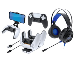 Spill - Tilbehør - dreamGEAR Gamer'S Kit - Black - Sony PlayStation 5 - 0845620074013