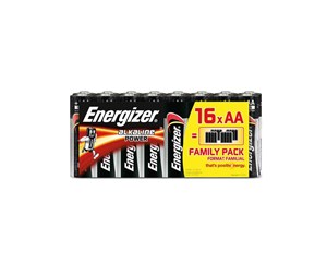 Batteri - Energizer Battery AA/LR6 Alkaline Power 16-pack - 7638900438604