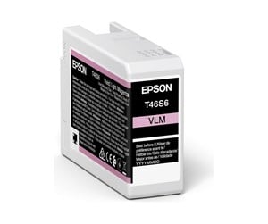 Printertilbehør blekk/toner - Epson Ink UltraChrome PRO T46S60N Vivid Light Magenta 25ml - Blekkpatron Vivid light magenta - C13T46S60N