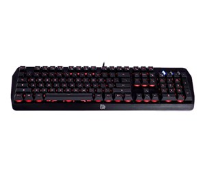 Tastatur - Thermaltake Tt eSPORTS Challenger Edge - Tastatur - Tysk - Svart - KB-CHE-MBBLGR-01