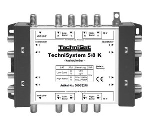 Mobil - Andre tilbehør - TechniSat TechniSystem 5/8 K - 0000/3248