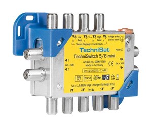 Kabelordner/Kabelstrømpe - TechniSat TechniSwitch 5/8 mini - 0000/3260