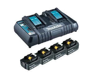 Batterier & Ladere - Makita DC18RD battery charger - with battery - 4 - Li-Ion - 199485-6