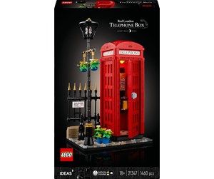 LEGO® - LEGO Ideas 21347 Rød telefonkiosk i London - 21347