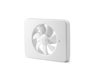 Ventilation - Fresh Intellivent Celcius Fan, Ø100 mm, White - 197214