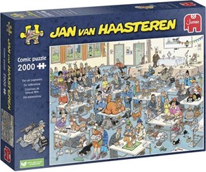 Puslespill - Jan van Haasteren Kattenshow (2000) - 707-1110100033