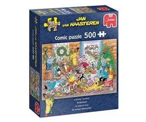 Puslespill - Jan van Haasteren A Woolly Christmas (500) - 707-1110100039