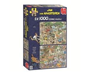 Puslespill - Jan van Haasteren Safari & Storm(2x1000) - 707-19001