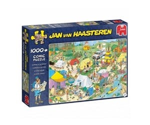 Puslespill - Jan van Haasteren Camping in the Forest(1000) - 707-19086