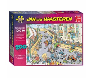 Puslespill - Jan van Haasteren 200th puzzle illustration celebration!(The soap Box race) (1000) - 707-20053