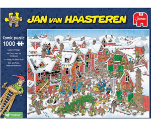 Puslespill - Jan van Haasteren Santa's village (1000) - 707-20075