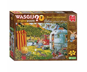 Puslespill - Wasgij Retro Original Puzzle 7 Bear Necessities (1000) - 707-1110100016